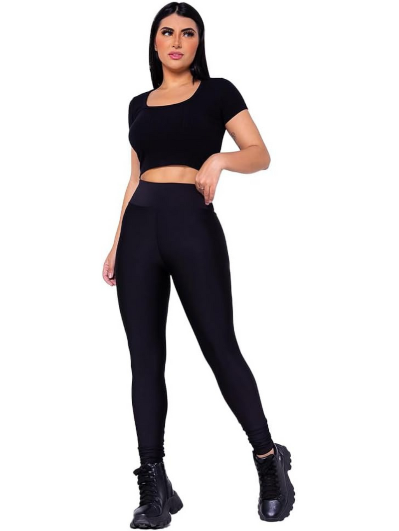 Calça Legging Fitness Feminina Academia Verde